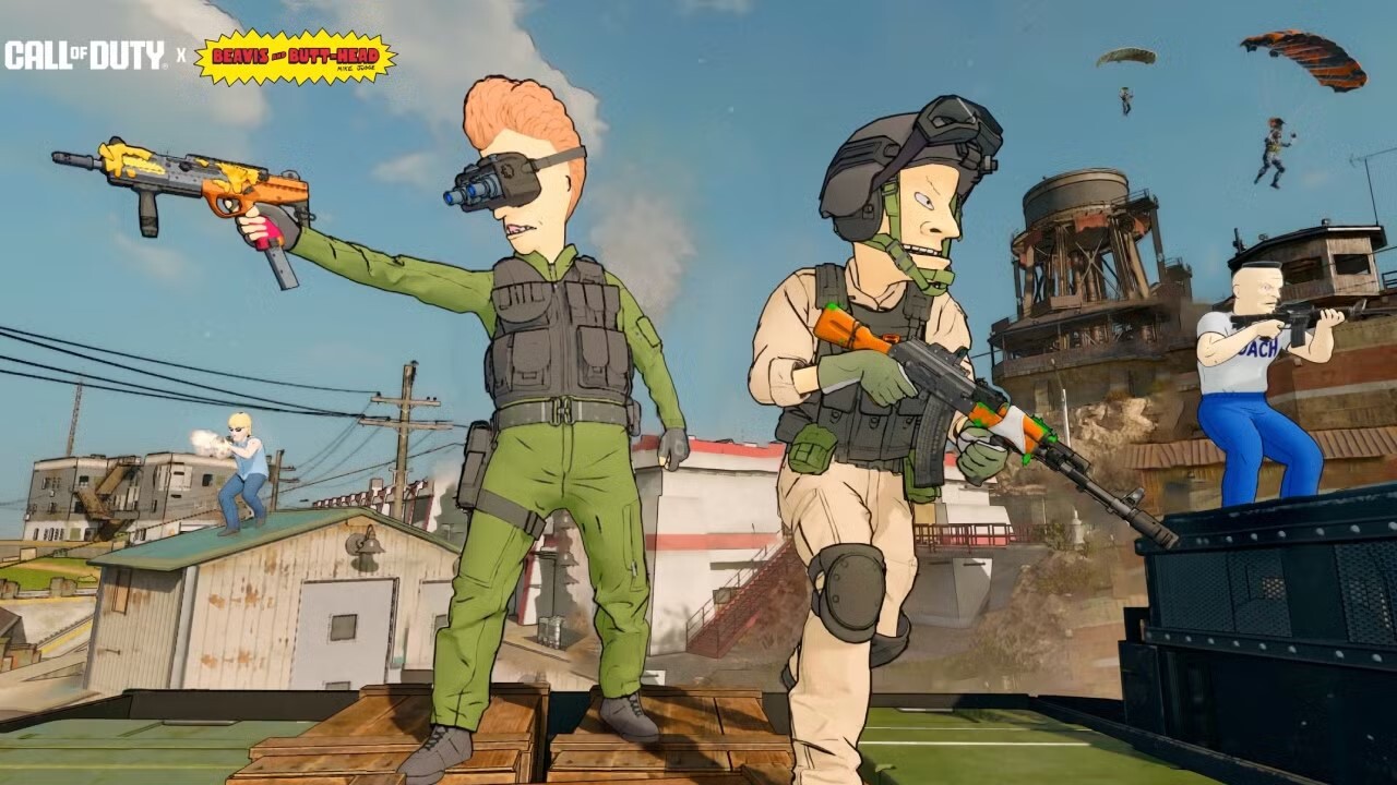 Call of Duty's recent Beavis and Butthead collaboration.