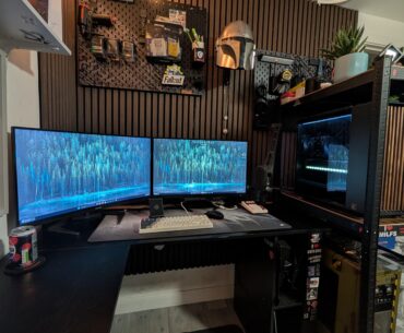 Wood wall panels were a great idea