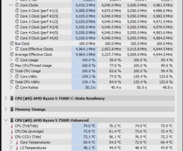 7500f voltages