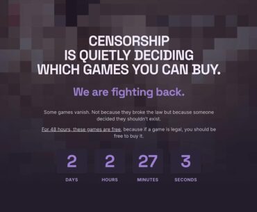 GOG is giving away a selection of adult games to protest censorship