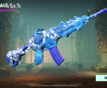 After almost 4 years,I finally have a skin for M416