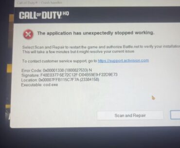 My friend is having trouble with warzone