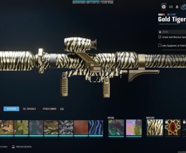 HE-1 Gold Tiger challeng: