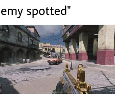 Like where the hell is the enemy lol