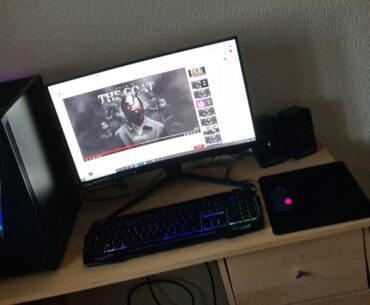 Progression of my pc setup from 2020 to 2025