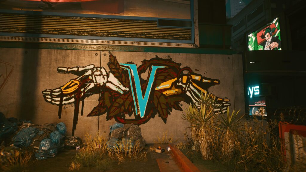 Graffiti for V