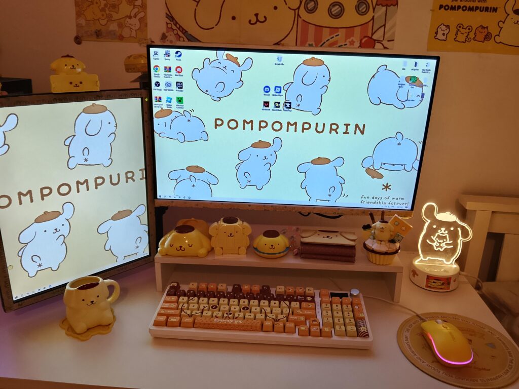 most yellowest setup lol