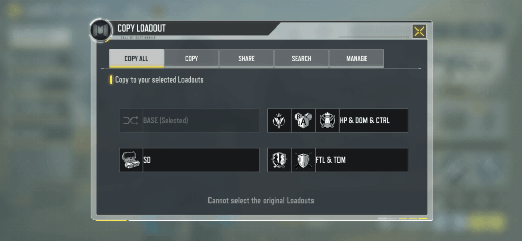 Only good solution to this mess of loadouts