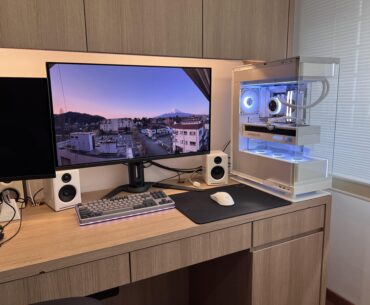 New setup in 5 years, going with the white this time
