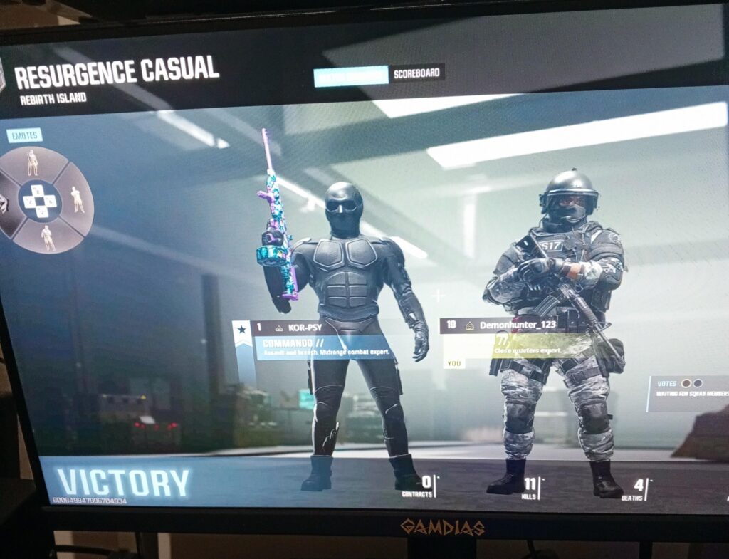 This is my first win yeah!