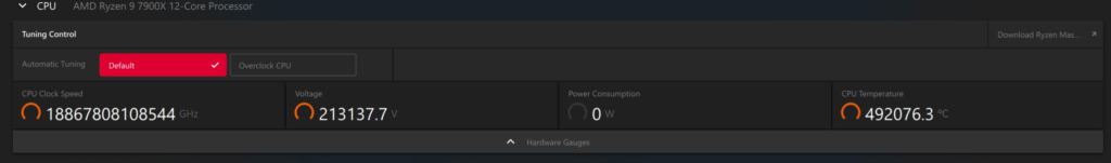 This is the highest overclock I've ever done...
