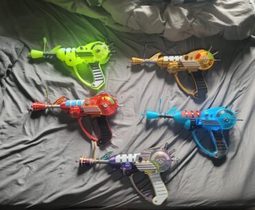 All of my Ray guns so far