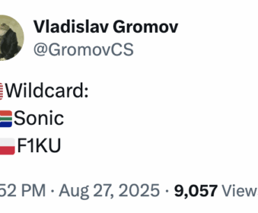 GromovCS on X: Wildcard -Sonic +F1KU