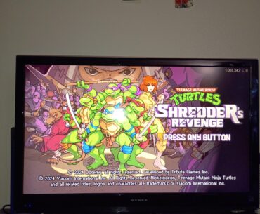 Be me: 37 be a huge TMNT fan and finally get a chance to sit down with some vodka and this game for the first time.-TMNT SHEEDDERS REVENGE