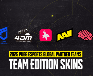 2025 PUBG Global Partner Teams: Team Edition Skins