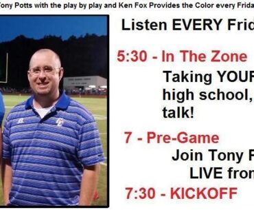 LISTEN LIVE! High School Football Games of the Week! – Week 1 Schdule