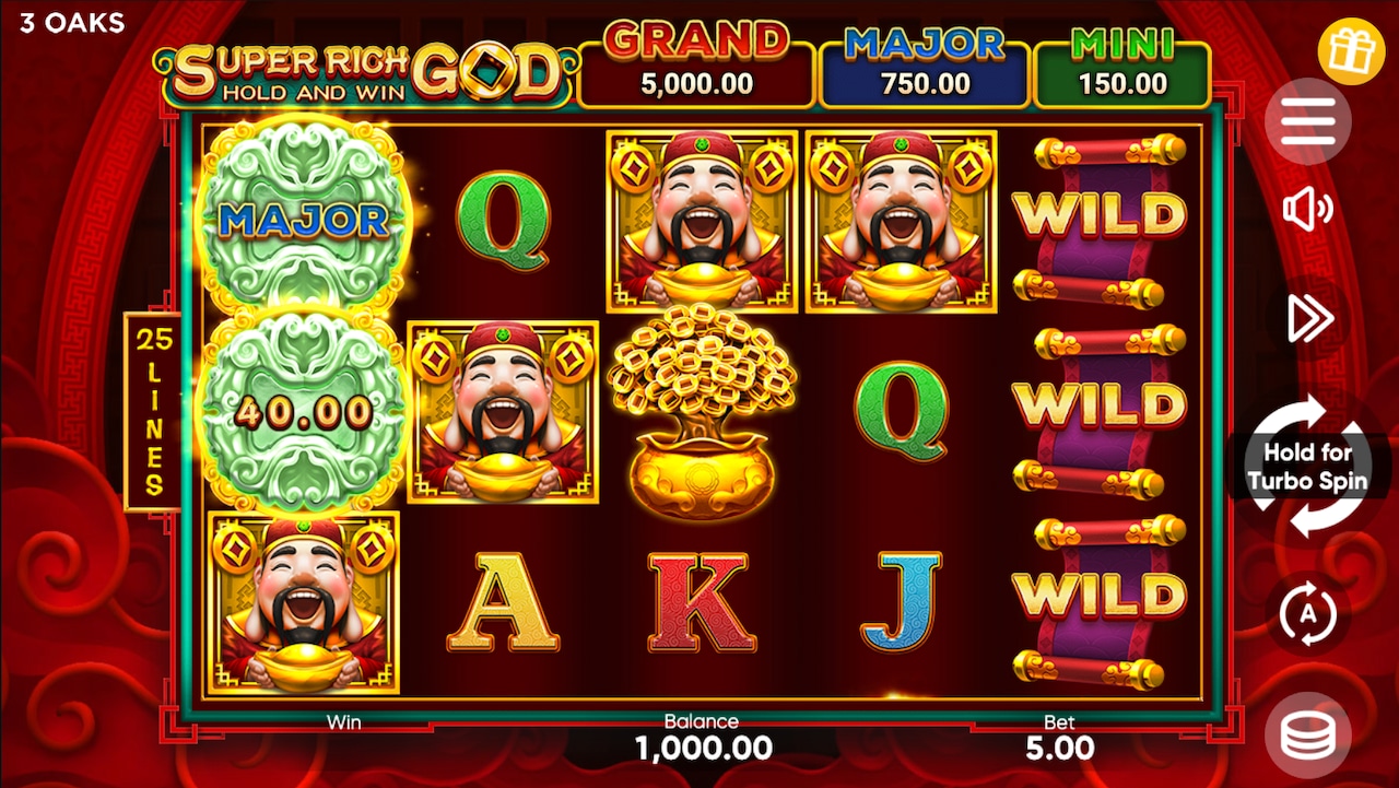 Super Rich God slot game