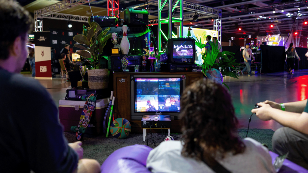Partner Booths at the Halo World Championship