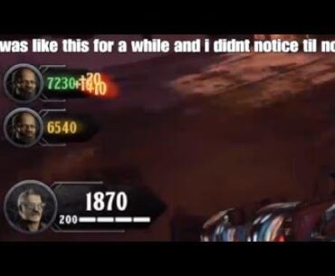 A lovely glitch that happened to me a while back