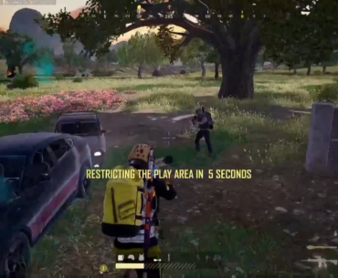 "not today" - pubg gods probably