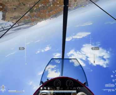 high-level glider stunt