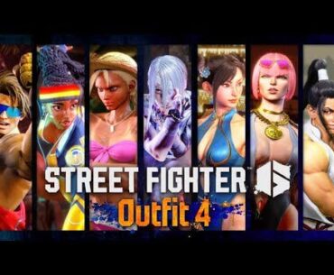 Street Fighter 6 swimsuit outfit pack trailer
