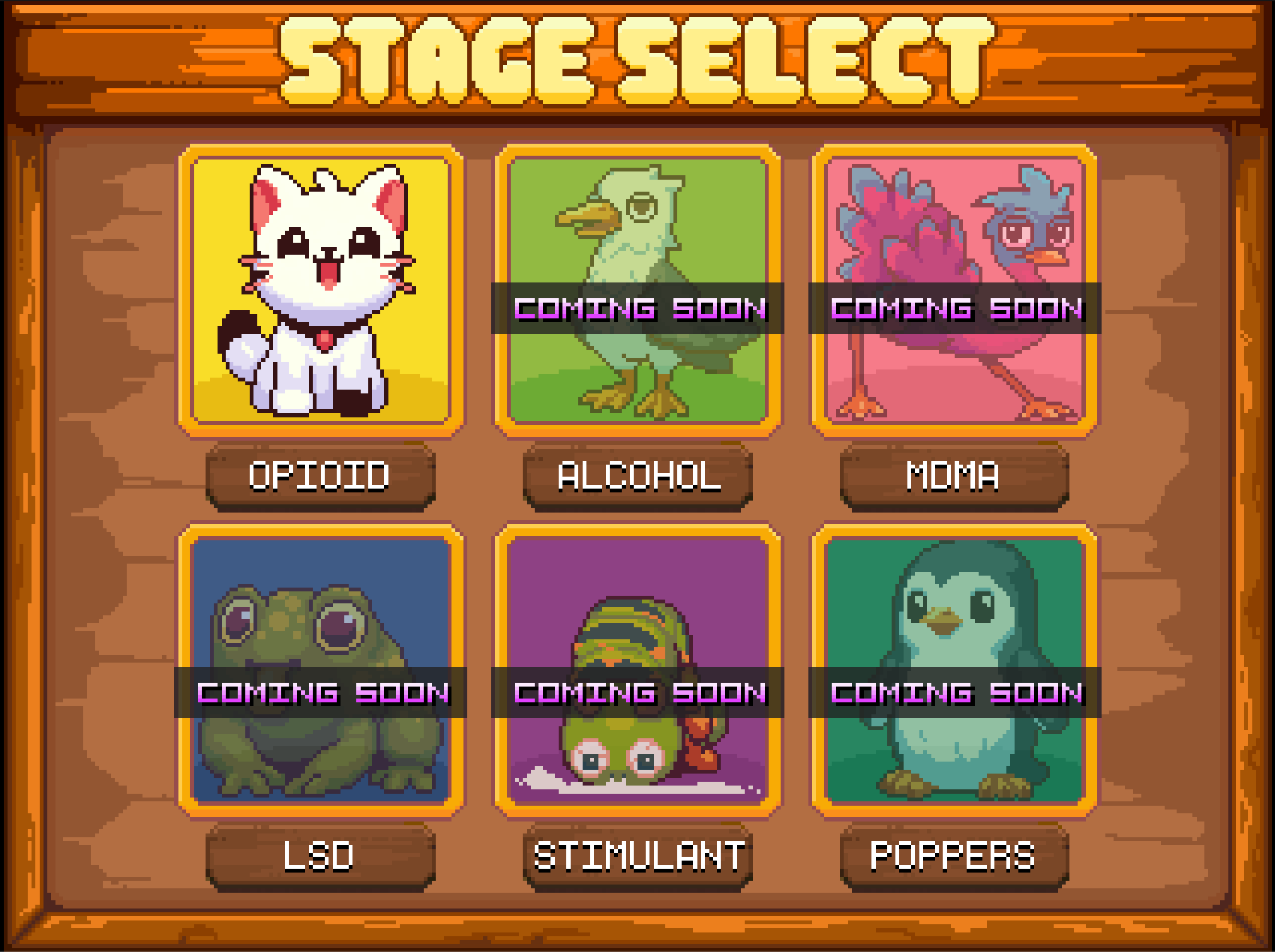 Can a game about a pixelated cat change the narrative around drug education?