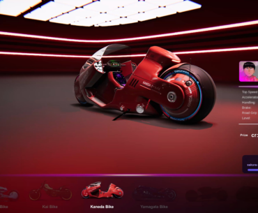 Akira Bikes | 3D Game Showroom Test in Unity HDRP