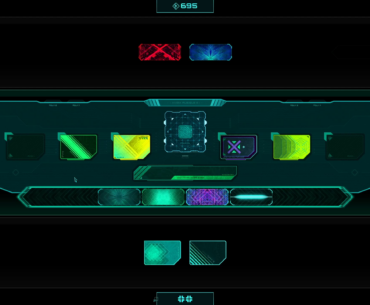 Netspectre – deckbuilding screen