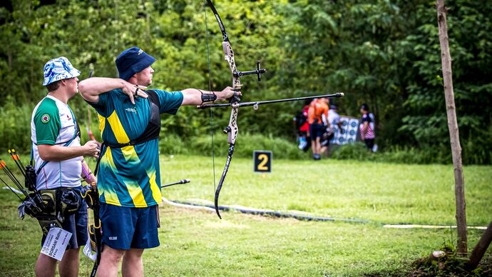 Tartler, Borsani lead recurve qualifying at World Games as snakes force course change Tartler, Borsani lead recurve qualifying at World Games as snakes force course change