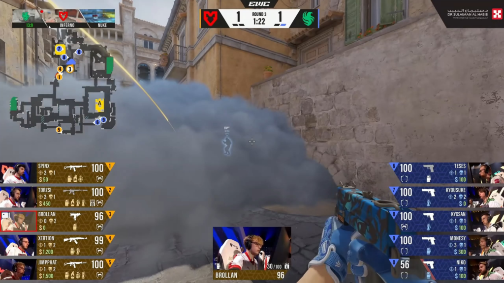 Kyousuke has only 39 recorded matches in Inferno.