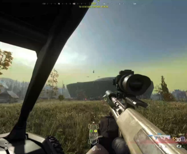 Reflex snipe on the heli - love the HDR