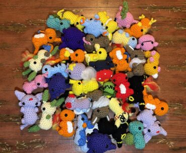 I made some of my favorite Pokémon!