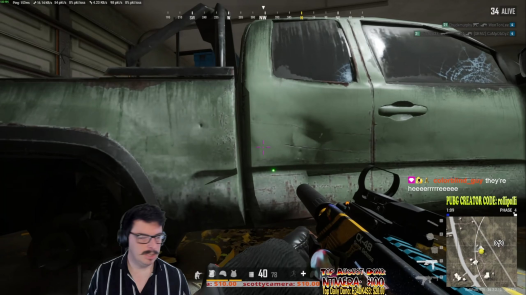 Rollipollipotamus Squad wipe on Deston: "Bro. What in the f---?" with O12 MP9 and BZ Grenade