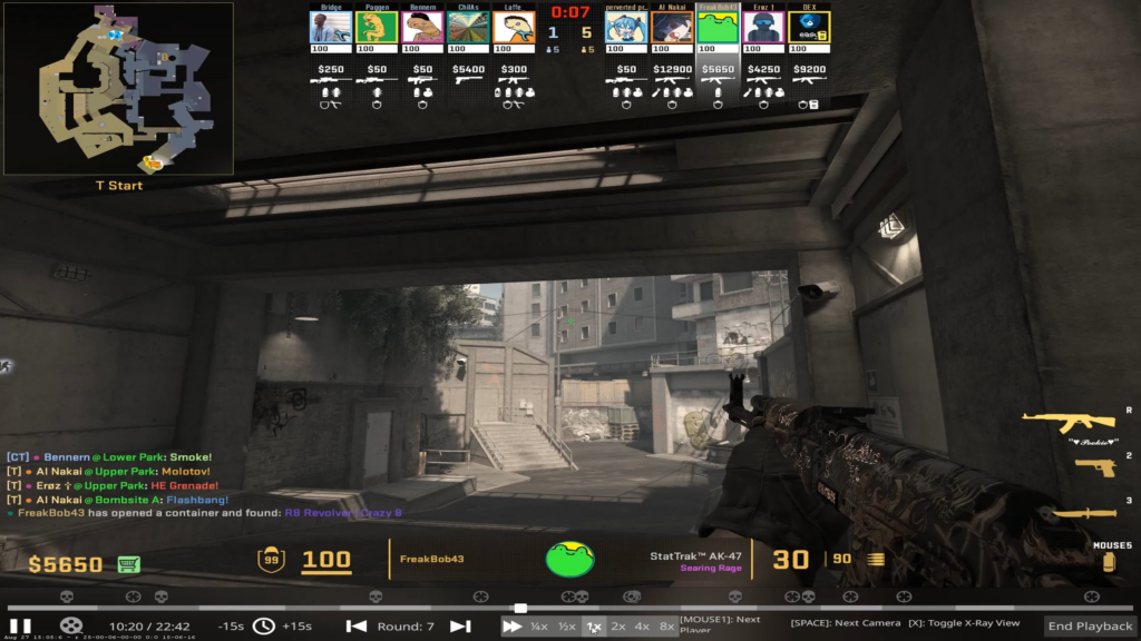 Played against this on Overpass today