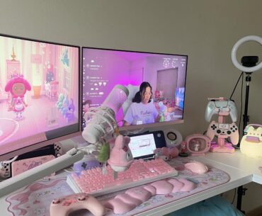 A cutesy battle station powered by my Steam Deck