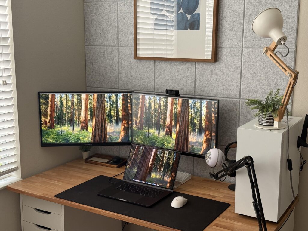 My setup in Mac Mode