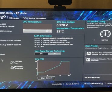 Can someone tell me why I cannot enable XMP?