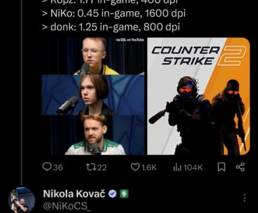 NiKo tells people not to use his config