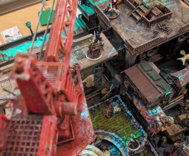 Some cyberpunk terrain