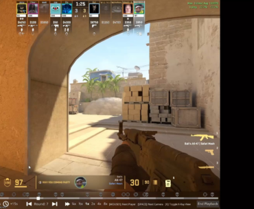 cs2 at 3am, friend got spooked by the CT and sprayed his teammates corpse