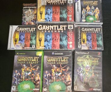 I finally got the Gauntlet mini figures sealed to complete my Gauntlet collection for the HomeConsoles.