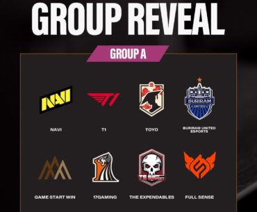 PUBG EWC Groups