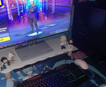 first pc set up!