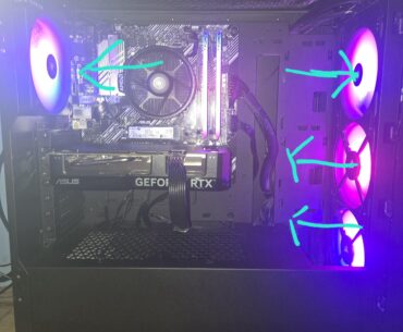 Should I change my top front fan to intake or exhaust?
