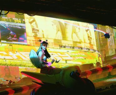 (OC) Hi guys I wanted to share with you my personal art inspired by Cyberpunk genre.