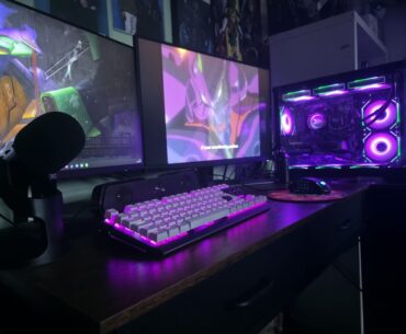 My current set up as of my tidy up earlier. Any suggestions for accessories and feedback