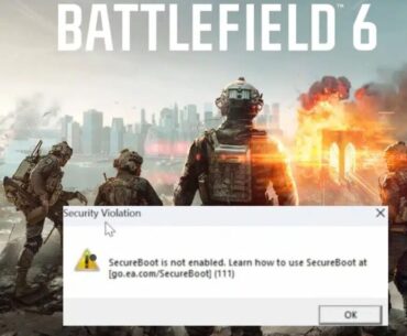 Battlefield 6 dev apologizes for requiring Secure Boot to power anti-cheat tools
