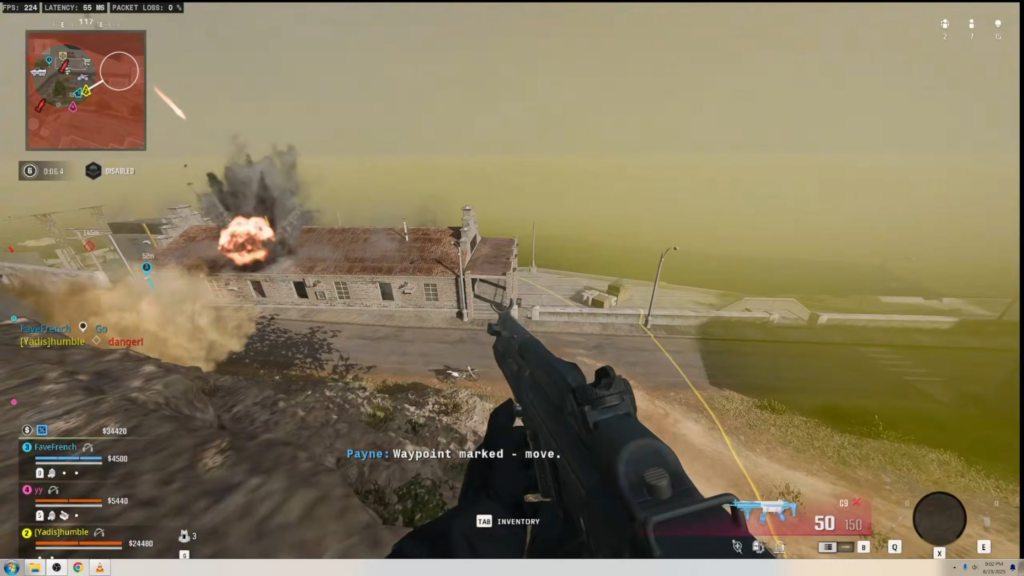 Mnk aim after a few months.