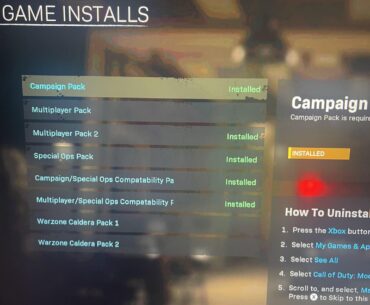 Xbox issue with playing the game